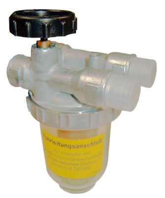 Filter olie 3/8 zam 2P  I nylon