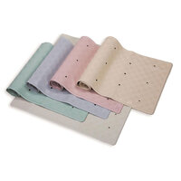 Rubber Bath Mat White 34x74cm