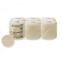 Lucart EcoNatural Centrefeed Roll 450 sheets 112.5m x 6 rolls