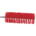 Vikan Tube Brush W/Flexible Handle, Medium, Red