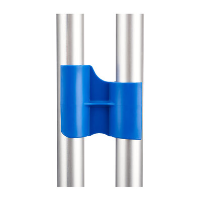 Clip en plastique pour po&ecirc;le et brosse de lobby