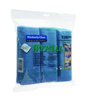 KC Wypall Microfibre Cloths - Blue 40x40cm