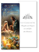Christmas Card/I Lit A Candle For You/1 Design   (97840)