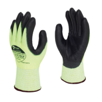 MATRIX GREEN PU CUT 5 GLOVE, EACH