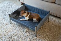 Henry Wag Elevated Dog Bed Ash Grey - Small x 1