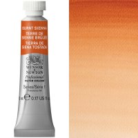 Winsor & Newton - 5ml Burnt Sienna - Prof Water Colour - Series 1