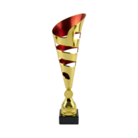 31cm Fox - Gold/Red Cup