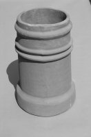 Cannon Head Chimney Pot Buff 600mm (To Order)