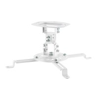 Fonestar SPR 547WH - White Adjustable Ceiling Projector Mount