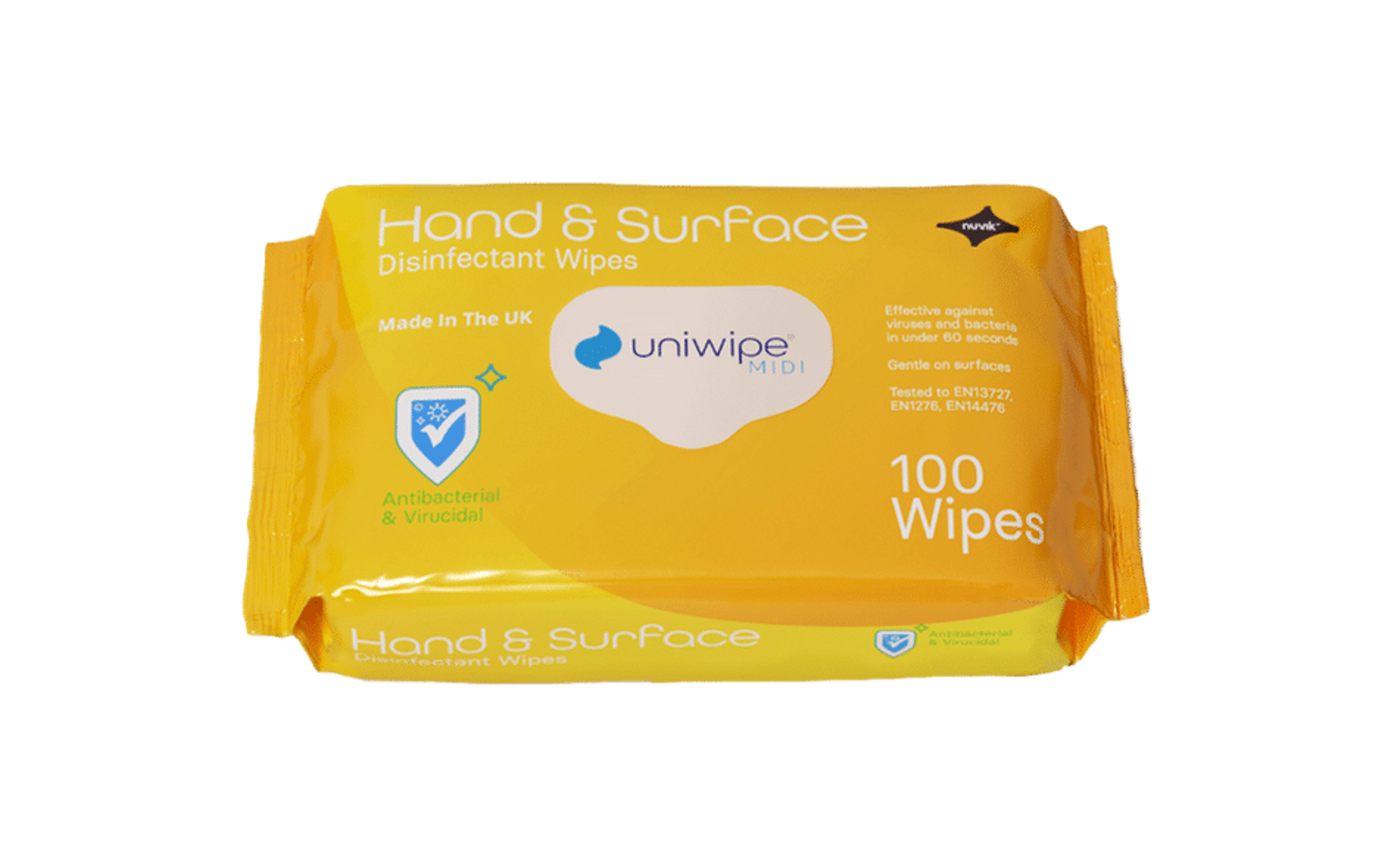 UNIWIPE HAND & SURFACE DISINFECTANT WIPE