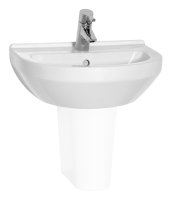 VITRA S50 55CM ROUND BASIN 1 TAPHOLE 5301L003-0999