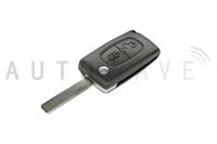 Peugeot/Citroen 2 Button Remote HU83 FSK