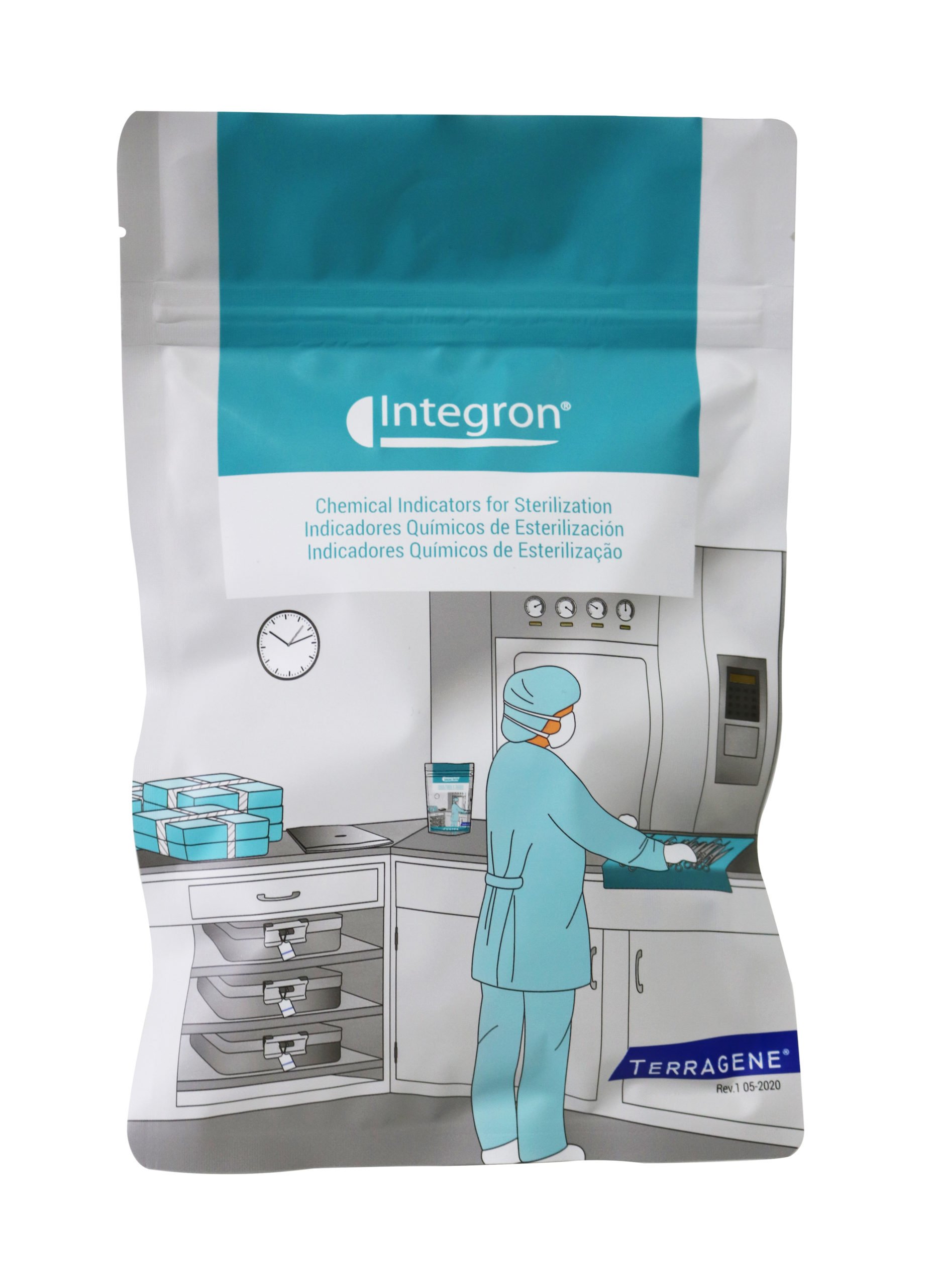 InteGron Type 6 Autoclave Indicator Strips  Pack  200 &  Aura Logbook