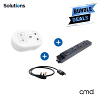 Caplet (65W), Elite+ 4 Gang & 2.0M Starter Lead (White)