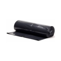 Refuse Sacks Black Recycled Heavy Duty (26x45) x 100