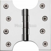 HG99-385-PC - Heritage Brass Parliament Hinge Brass 4 x 2 x 4 Polished Chrome Finish