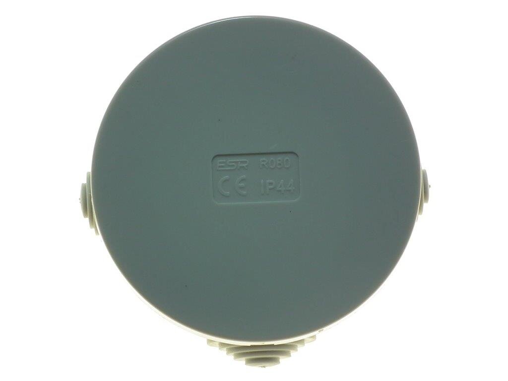 POWERMASTER 80 MM ROUND JUNCTION BOX IP44