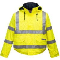 PORTWEST BIZFLAME HI-VIS BOMBER JACKET