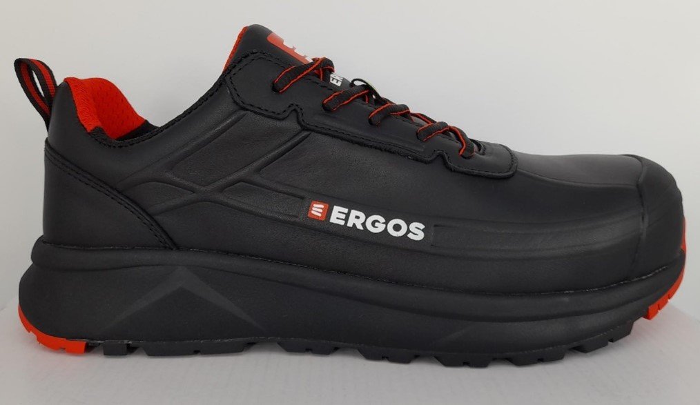 ERGOS ELITE LOW TRAINER SHOE S3 BLACK 