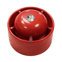 SmartCell Wireless Red Sounder/Ceiling Beacon White flash