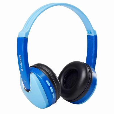 GROOV-E Wireless Kids Dj On-ear Headphones - Blue | 294911