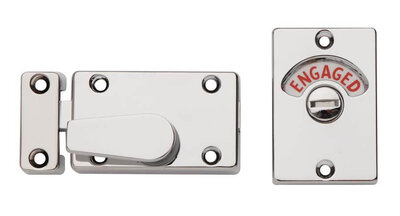 Dale Hardware Polished Chrome Indicator Bolt Zinc Diecast DP008702