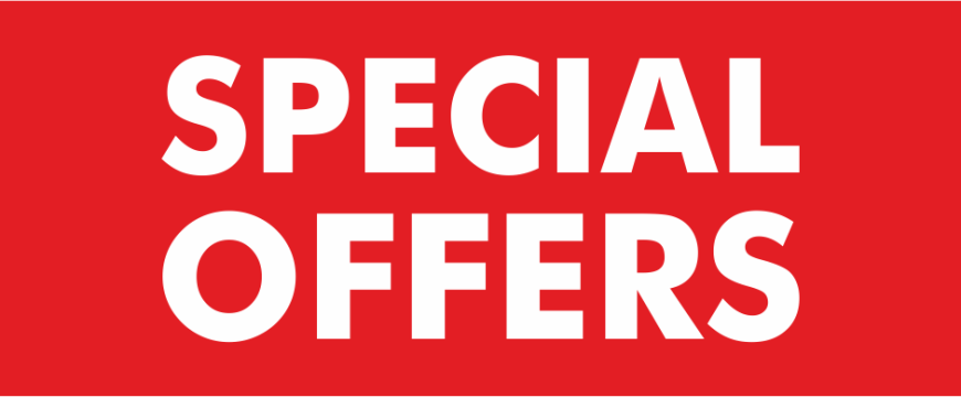 SPECIAL OFFERS