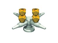 XL1367-8210 BENCH 1/4" 4WAY LIFT TURN GAS