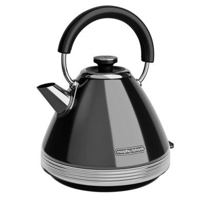 Morphy Richards Venture Pyramid Kettle - Black | 100131 1