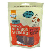 Good Boy Pawsley & Co. Dog Treats - Chewy Venison Steaks 90g x 10