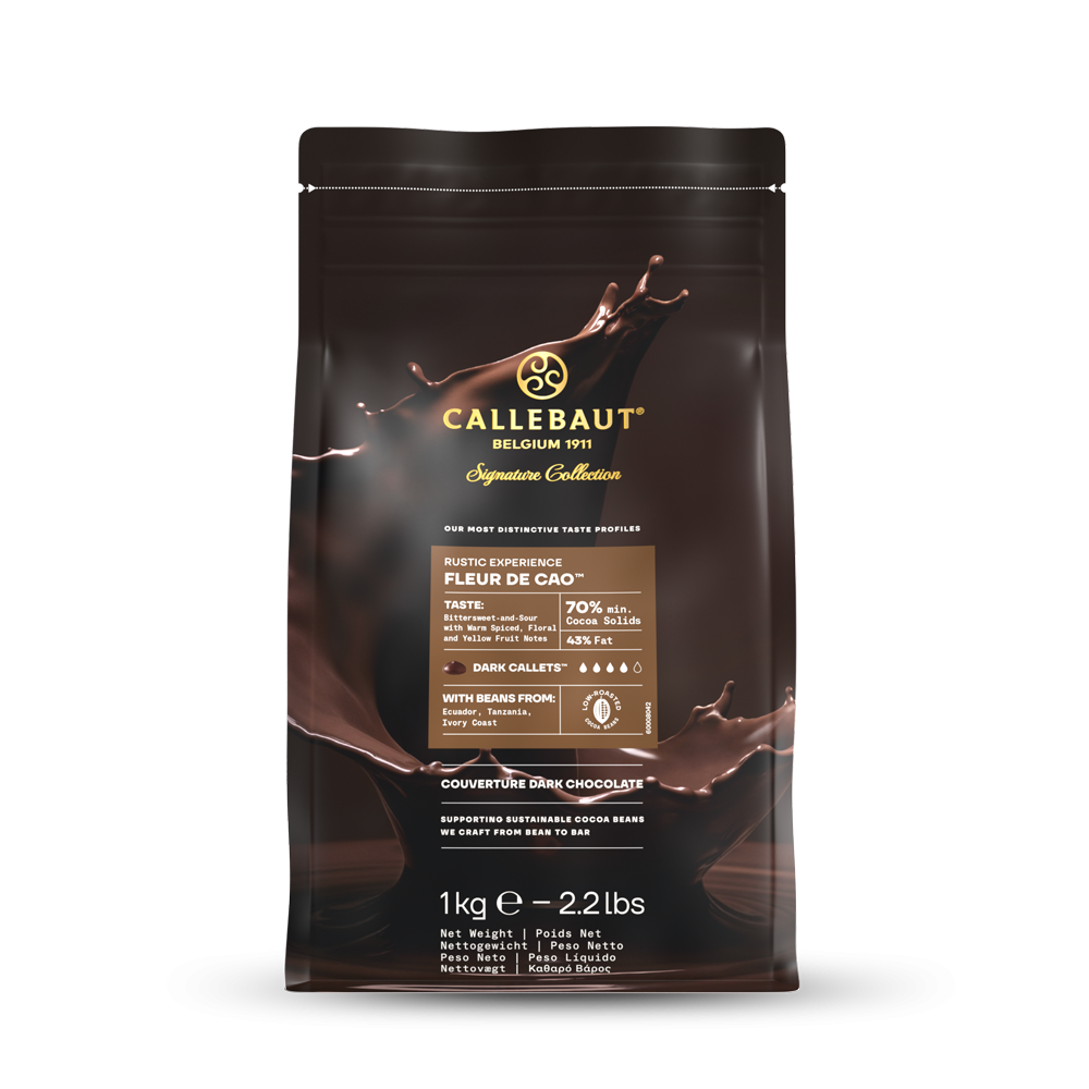CALLETS FLEUR DE CAO 70% (6 X 1 KGS)