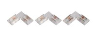 VEGAS EASY CLIP L CONNECTOR FOR 12V and 24V CCT1 IP20 LED STRIP (3PCS)