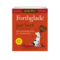 Forthglade Dog Tray Just Beef 395g x 18