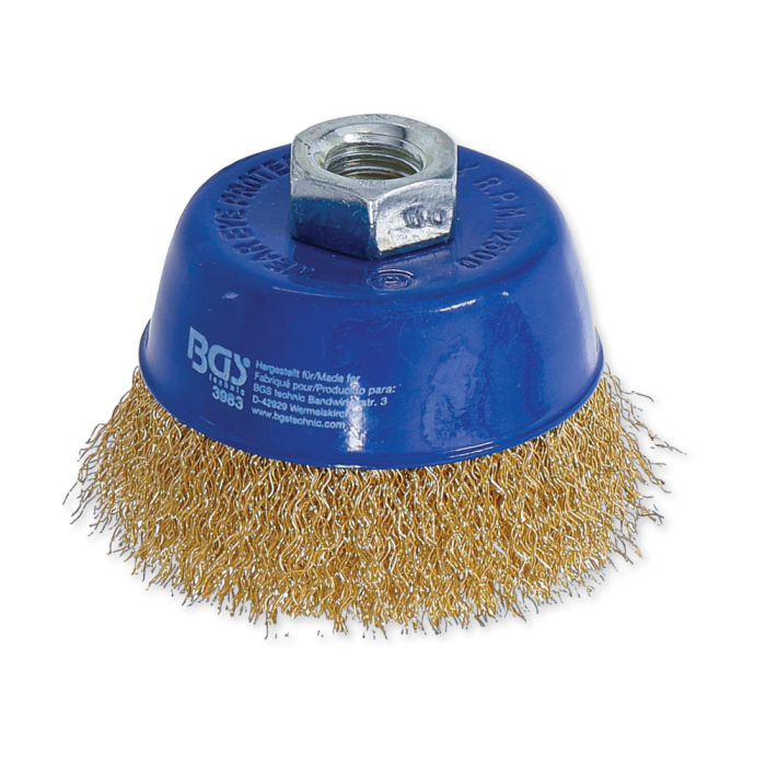 Wire Cup Brush (Brass) M14 x 2.0