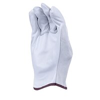 611005 Drivers Safety Glove,Cow Grain Palm, Split Back