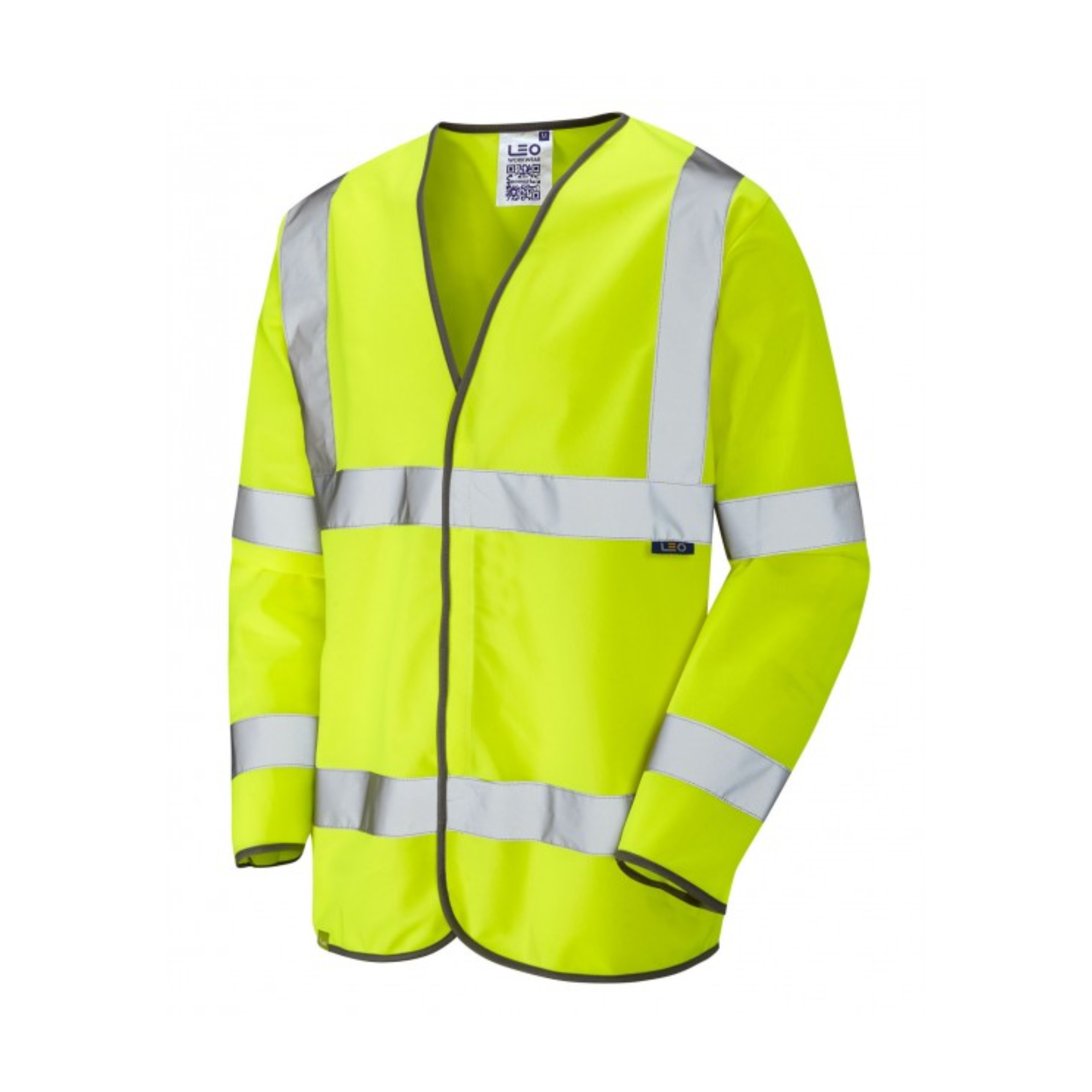LEO Shirwell Hi-Vis Long Sleeve Vest, Yellow