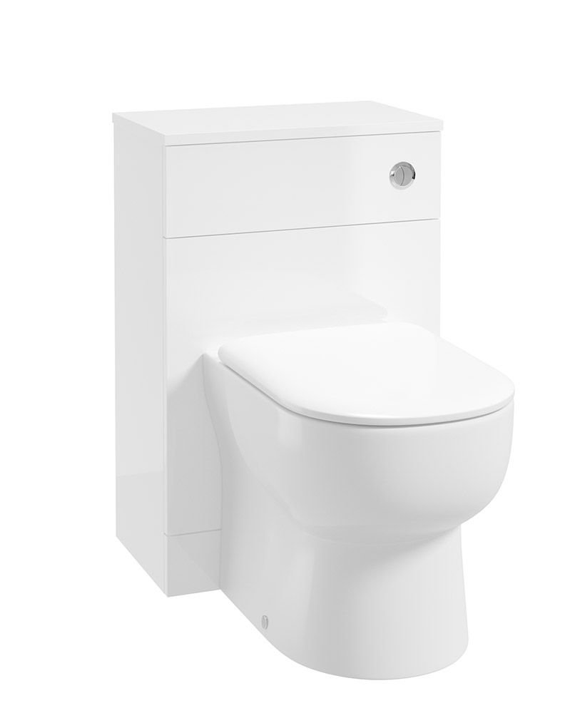 SCANDINAVIAN BACK TO WALL WC GLOSS WHITE UNIT