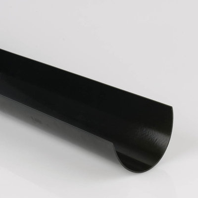 115mm Deepstyle Gutter Black 4m