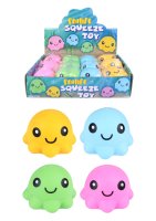 Squeezy Octopus 8.5cms - CDU of 12