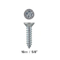 16MM X 5/8 COUNTERSUNK POSI (BAG OF 200 )