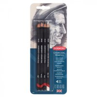 Charcoal Pencils Blister of 4 (B)