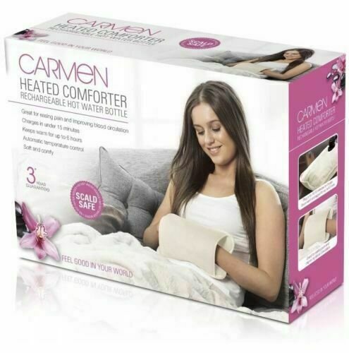 Carmen Rechargeable Hot Water Bottle Pink