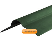 Corrugated Bitumen Roofing Ridge Green 930mm High Profile Corrapol XD