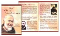 Booklet Saint Pio   (4/11500-PP)