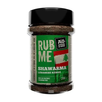 Angus & Oink Shawarma Kebab BBQ Rub and Seasoning 200g