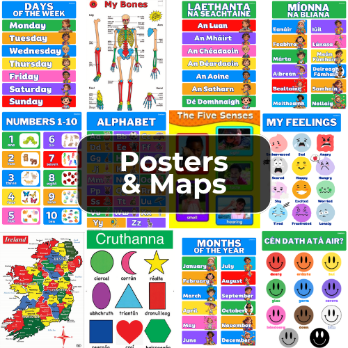 Posters & Maps - Irish