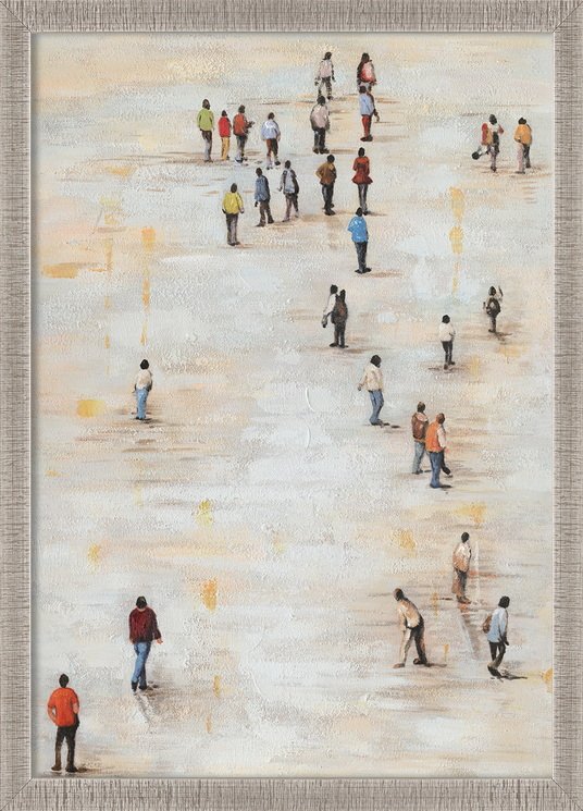 Hand Painted Picture Ambling Along 70x100cm