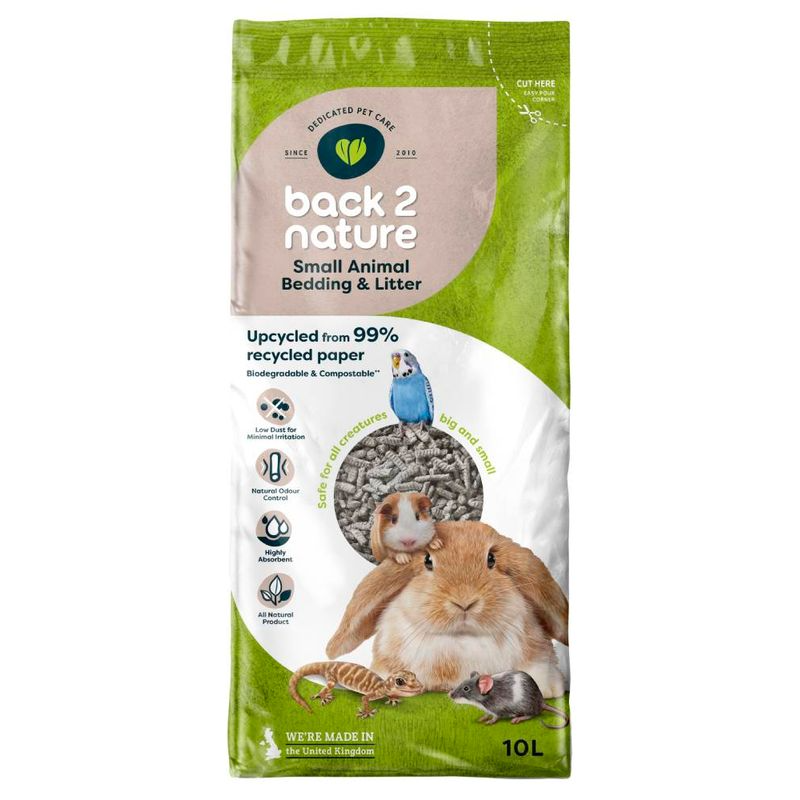 Back 2 Nature Small Animal Litter 10ltr