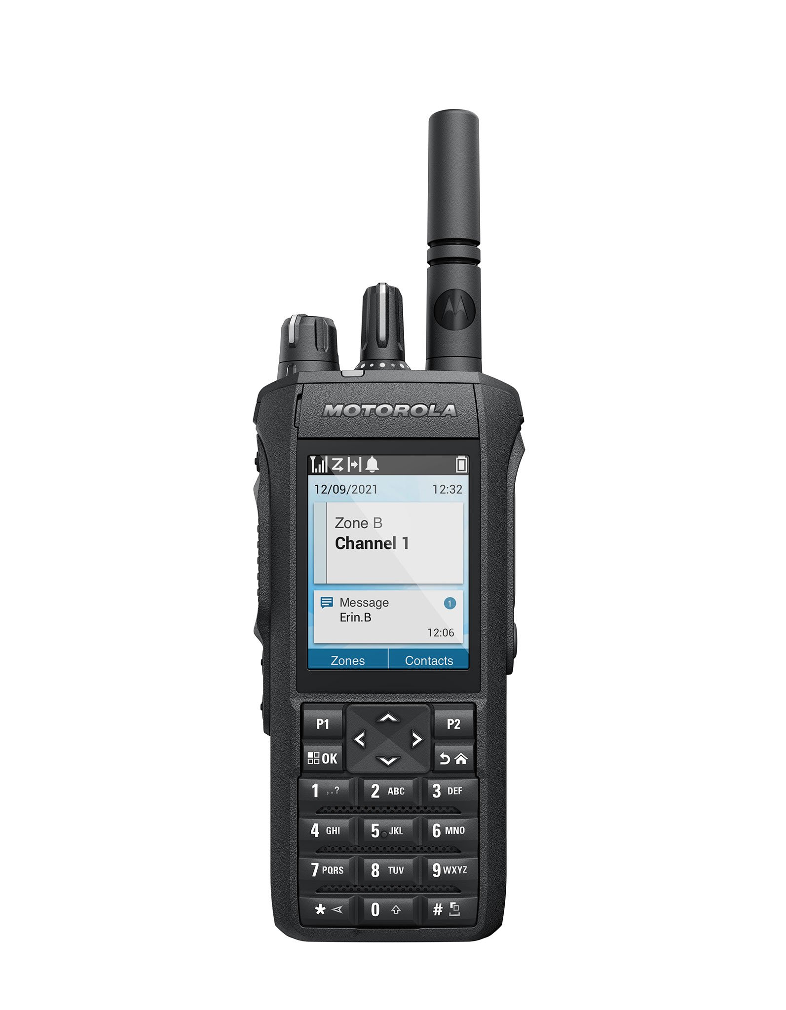 R7 UHF Capable FKP  PMNN4807 (2200mAh) Li-ion Impres PMAE4069 (403-450MHz) DB StubAnt UK Ch
