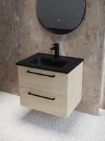 RIMINI 80 LIGHT OAK WALL HUNG